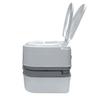 HongK- 6.3 Gallon 24L Portable Toilet Flush Travel Camping Commode Potty Outdoor/Indoor [P/N: ET-TOILET002-24L] view 4