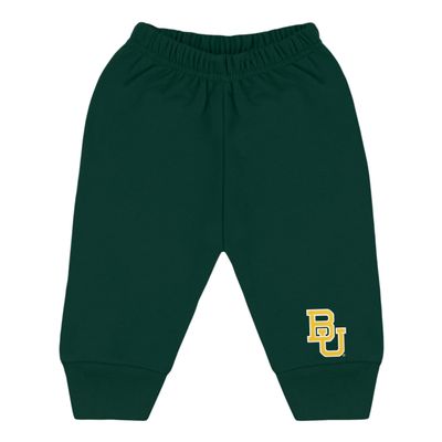 College Baby NCAA Officially Licensed Toddler Jogger Sweatpants, Baylor Logo, Hunter, 2T