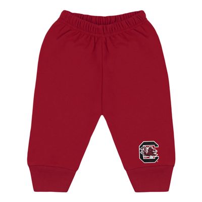College Baby NCAA Infant Jogger Sweatpants, South Carolina Logo, Garnet, 24 Months