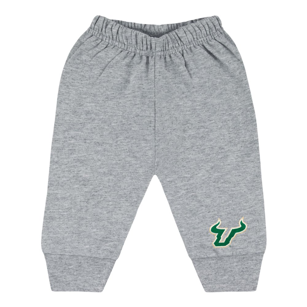 College Baby NCAA Officially Licensed Infant Jogger Sweatpants, South Florida Logo, Oxford, 4T