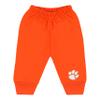College Baby NCAA Officially Licensed Toddler Jogger Sweatpants, Clemson Logo, Orange, 4T view 1