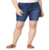 WallFlower Jeans Irresistible Denim Shorts for Women High Rise Insta Soft Figure Enhancing Stretch Denim in Standard and Plus, Donna, 5 view 1