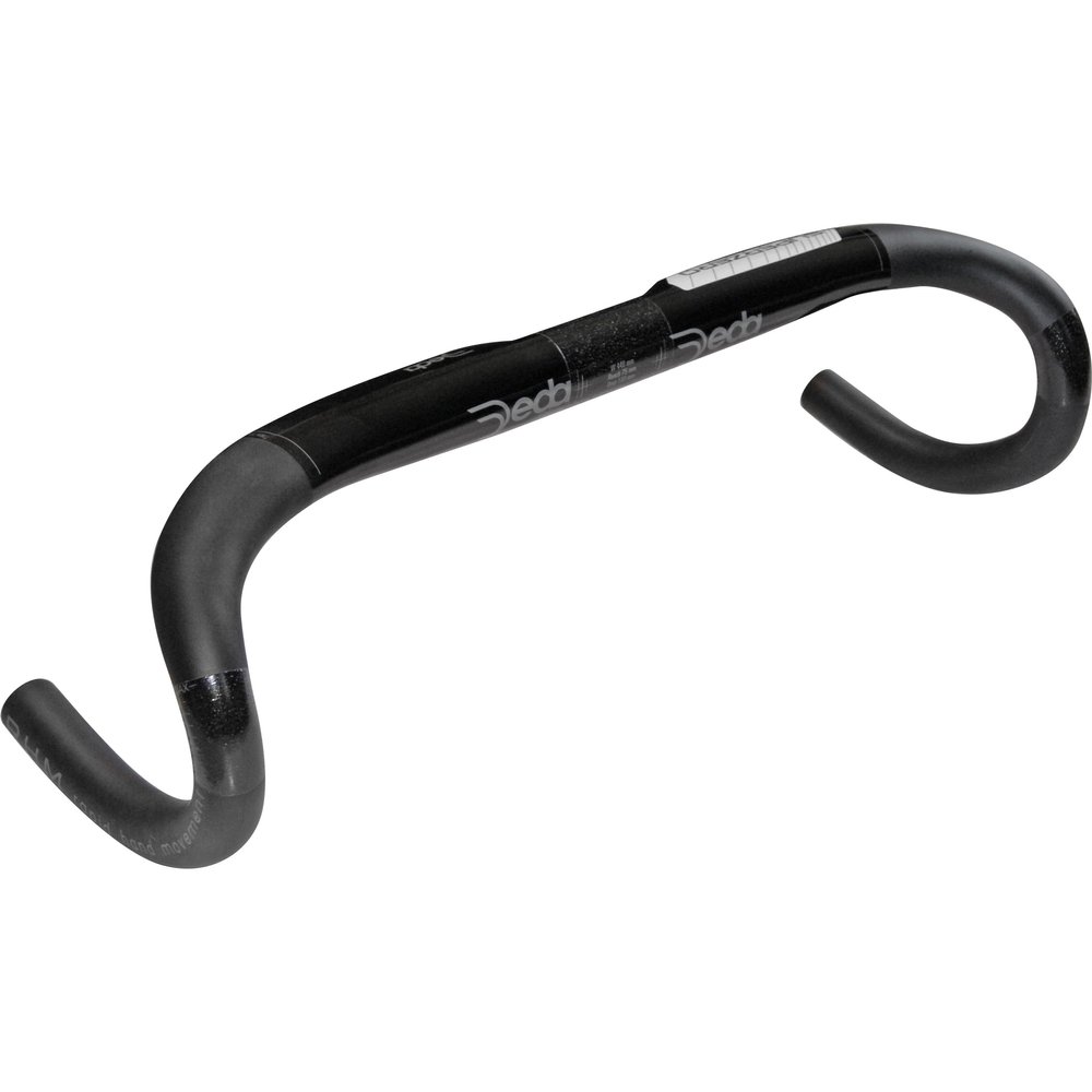 Deda Elementi 305383845 Guidon Superzero DCR 46cm Al Mixte, Noir (Noir), Taille Unique
