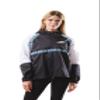 Ultra Game NFL New Orleans Saints Womenss Quarter Zip Hoodie Windbreaker Jacket, Team Color, Large view 1