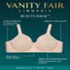 Vanity Fair Women's Full Figure Beauty Back Smoothing Bra, 4 Way Stretch Fabric, Lightly Lined Cups up to H - Wirefree - Cappuccino, 40C view 4
