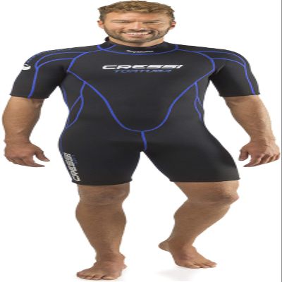 Cressi Tortuga 2.5mm Man, Black/Blue, L