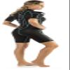 Cressi Tortuga 2.5mm Lady, Black/Aquamarine, M view 3