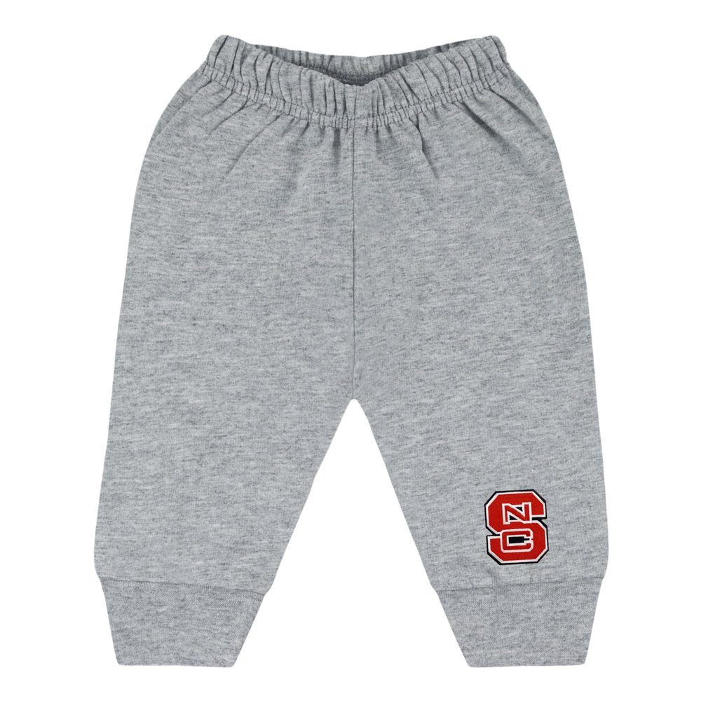College Baby NCAA Officially Licensed Infant Jogger Sweatpants, North Carolina State Logo, Oxford, 4T