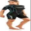 Cressi Tortuga 2.5mm Lady, Black/Aquamarine, L view 1