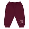 College Baby NCAA Officially Licensed Infant Jogger Sweatpants, Harvard Block H Logo, Maroon, 3T view 1