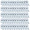 120 Pairs Of Yacht & Smith Wholesale Bulk Womens Mid Ankle Socks, Cotton Sport Athletic Socks - Size 9-11 (White) view 1