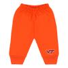 College Baby NCAA Officially Licensed Infant Jogger Sweatpants, Virginia Tech Hokies Logo, Orange, 3T view 1