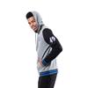 Ultra Game NBA Philadelphia 76ers Men's Full Zip Fleece Hoodie Varsity Letterman Jacket, Team Color; Large view 2