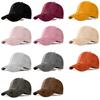 Andongnywell Classic Faux Leather Suede Baseball Cap Corduroy Dad Caps Adjustable Casual Low Profile Dad-Hat (One_Size,Black) view 2