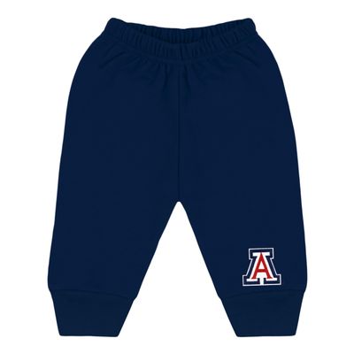 College Baby NCAA Infant Jogger Sweatpants, Arizona Logo, Navy, 18 Months