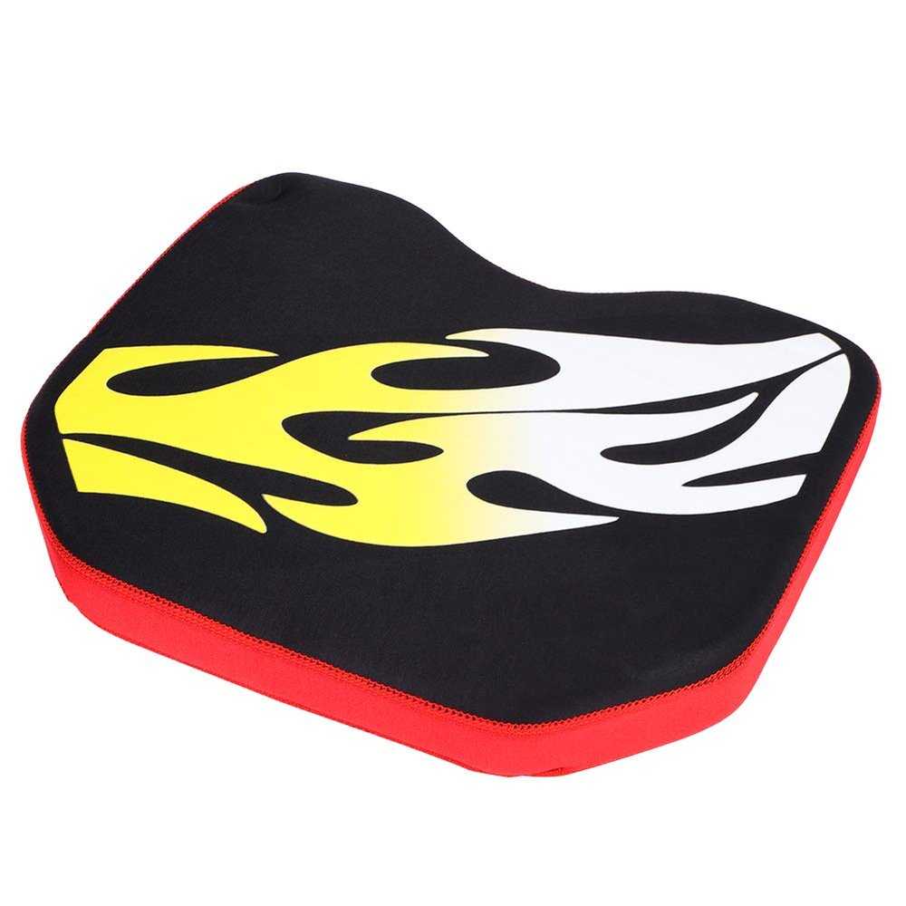 Bnineteenteam Kayak Seat Pad Soft Thicken Kayak Canoe Fishing Boat Seat Cushion Pad Comfortable Waterproof Fishing Seat Pad Cushion for Kayak Outdoor Camping(Flame)