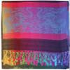Colorful Elephant Peacock Feather Pashmina Scarf Shawl Wrap (Black Elephant) view 4