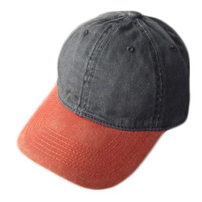 Andongnywell Washed Twill Cotton Baseball Cap Low Profile Adjustable Baseball Hat Classic Polo Style Caps (One_Size,Gray 4)