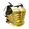 Roman Breastplate Cuirass Chest Plate Steel Armor Muscle Armor Brass Finish view 2