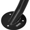 Global Industrial Circle Bike Rack, 37" W x 33-1/2"H, 2 Bike Capacity, Flange Mount, Black view 3