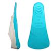 Flow Premium Rubber Short Blade Fins for Swim and Lap Training - Youth Sizes for Kids, Young Men, and Women (XXXXS 10-12 (Aqua)) view 3