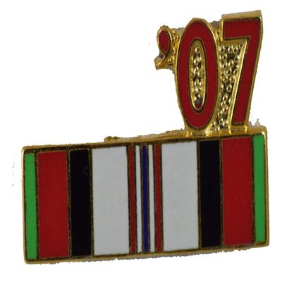 2007 AFGHANISTAN PIN OR HAT PIN - Size 7/8" - VETERAN OWNED BUSINESS