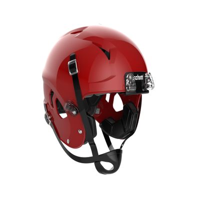 Youth Vengeance A11 2.0 Helmet  No Facemask Attached, 2X-Small, Molded Gloss Scarlet