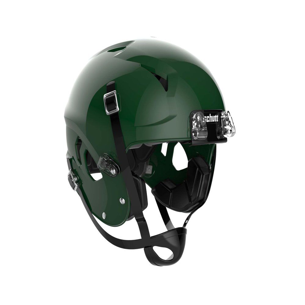 Schutt Sports Vengeance A11 Youth Football Helmet, Facemask NOT Included, Dark Green, Large