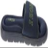 IZOD Men's Sandal Adjustable Sport Slide, Memory Foam Sandal, Navy Green, Medium/Men's Size 7 to 8 view 3