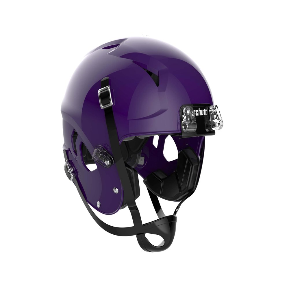 Schutt Sports Vengeance A11 Youth Football Helmet, Facemask NOT Included, Purple, X-Large