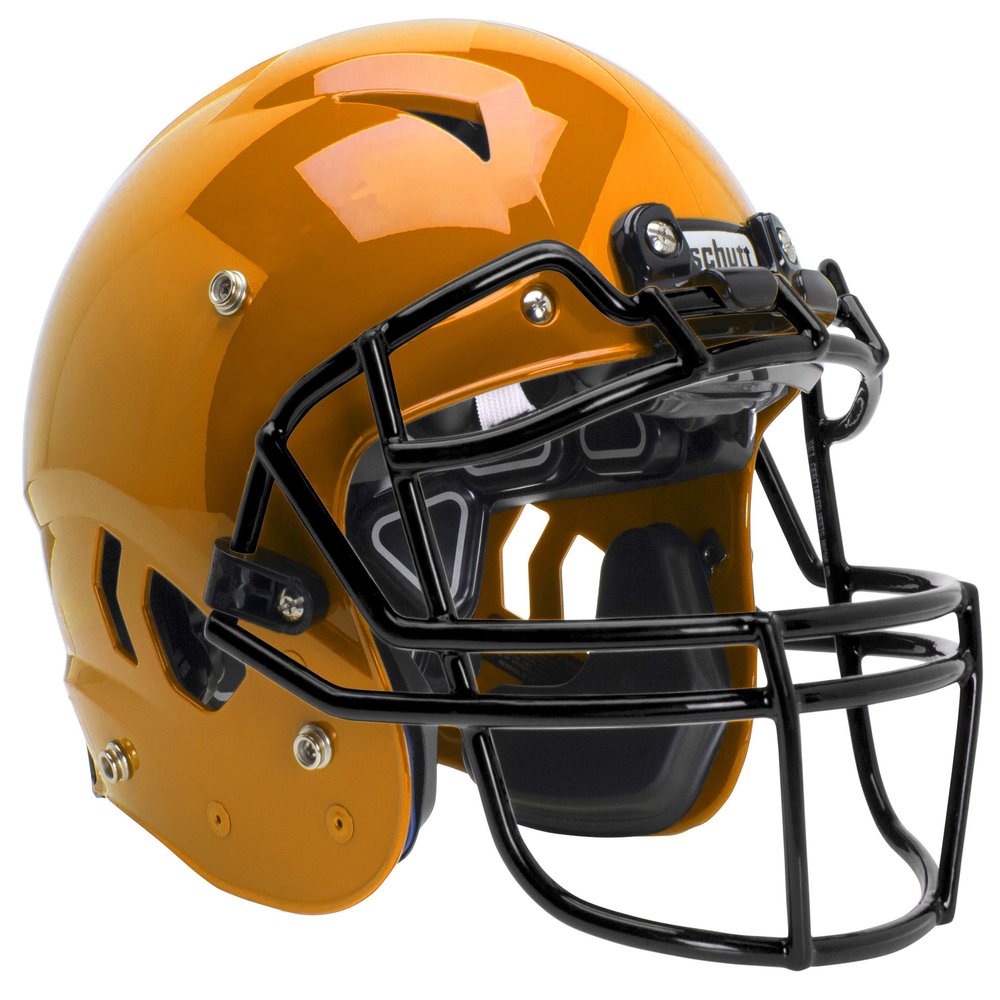 Schutt Sports Vengeance A11 Youth Football Helmet, Facemask NOT Included, Gold, X-Large