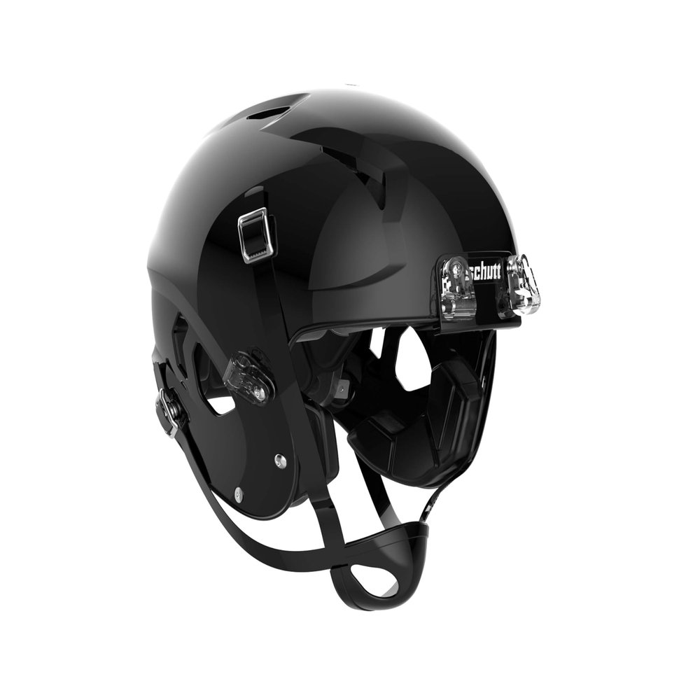 Schutt Sports Vengeance A11 Youth Football Helmet, Facemask NOT Included, Black, Medium