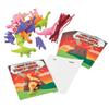 Dinosaur Eraser Valentine Cards - Stationery - 24 Pieces view 1