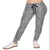 ALWAYS Cargo Jogger Pants for Women, High Waisted Sweatpants with Pockets, Super Soft Casual Lounge Pants for Athletic Yoga & Gym, Cotton Drawstring Trousers, Space Dye Blue M view 2