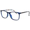OPULIZE ARC Large Reading glasses for Women Men,Scratch Resistant Rectangular frame with Spring Hinges, Black, Blue +2 (Pack of 2) view 4