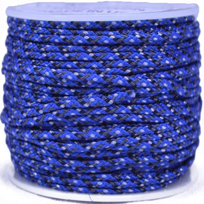 Blue Camo Micro Cord for Paracord - 1/16" (1.18mm) Accessory Rope - 1000 Foot Spool