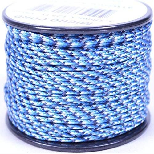 Blue Snake Micro Cord for Paracord - 1/16" (1.18mm) Accessory Rope - 1000 Foot Spool