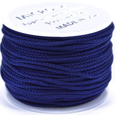 Acid Midnight Blue Micro Cord for Paracord - 1/16" (1.18mm) Accessory Rope - 1000 Foot Spool