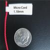 Black Micro Cord for Paracord - 1/16" (1.18mm) Accessory Rope - 1000 Foot Spool view 2
