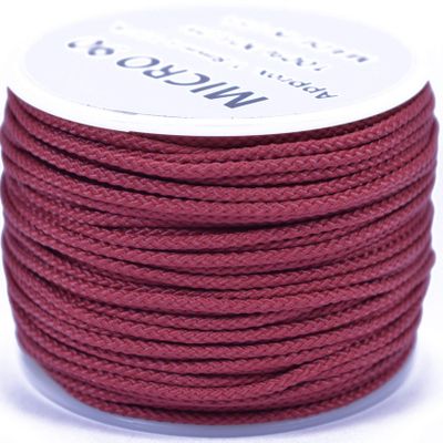 Crimson Micro Cord for Paracord - 1/16" (1.18mm) Accessory Rope - 1000 Foot Spool