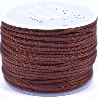 Chocolate Brown Micro Cord for Paracord - 1/16" (1.18mm) Accessory Rope - 1000 Foot Spool