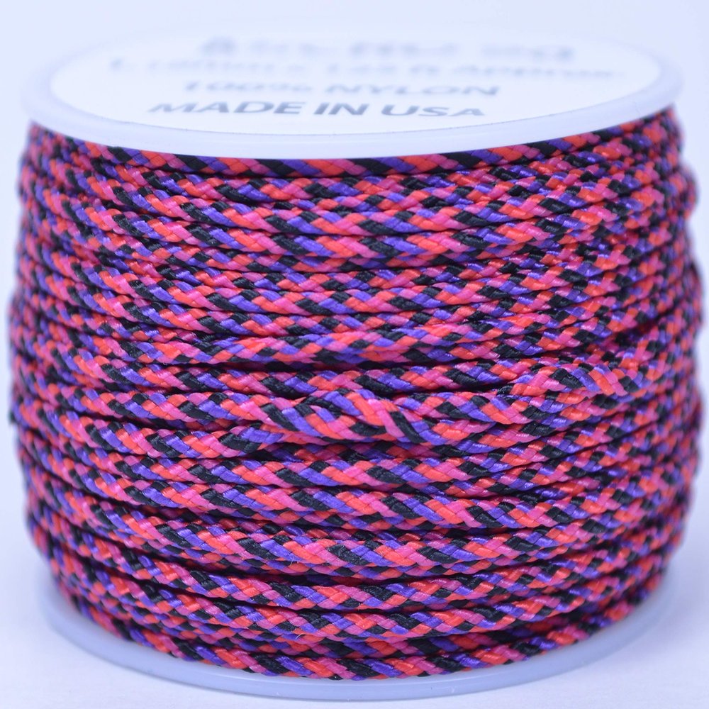 Candy Snake Micro Cord for Paracord - 1/16" (1.18mm) Accessory Rope - 1000 Foot Spool
