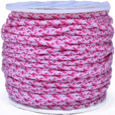 Breast Cancer Awareness Micro Cord for Paracord - 1/16" (1.18mm) Accessory Rope - 1000 Foot Spool