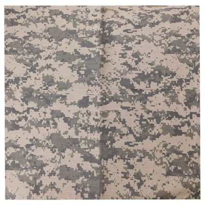 ACU Digital Camouflage Camo 100% Cotton 22"x22" Bandanna
