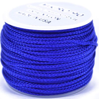 Electric Blue Micro Cord for Paracord - 1/16" (1.18mm) Accessory Rope - 1000 Foot Spool