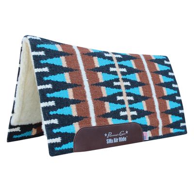 Professional's Choice Comfort-Fit SMX Air Ride Pad: Sharp Shooter | Absorbs Shock & Improves Saddle Fit | Pacific Blue