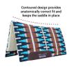 Professional's Choice Comfort-Fit SMX Air Ride Pad: Sharp Shooter | Absorbs Shock & Improves Saddle Fit | Pacific Blue view 2