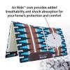 Professional's Choice Comfort-Fit SMX Air Ride Pad: Sharp Shooter | Absorbs Shock & Improves Saddle Fit | Pacific Blue view 3