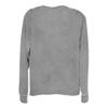 Fifth Sun Junior's Marvel Universe Miles Symbol Women's Long Sleeve Cowl Neck Pullover, Gray Heather, X-Small view 2