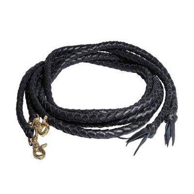 Pro Choice Collection Braided Split Reins Black